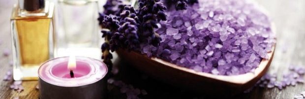 Sels de bain à  la lavande pour bain relaxant
