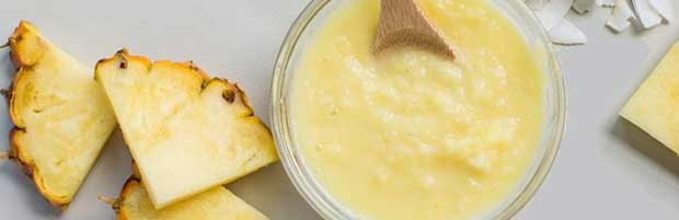Masque exfoliant à l'ananas