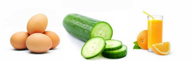 Masque visage au blanc d\'oeuf et au concombre pour peau sèche ou sensible