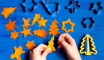DIY: cómo hacer adornos navideños con cáscaras de naranja