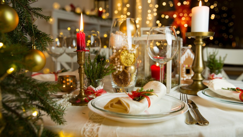 5 ideas originales para decorar la mesa en Navidad