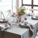 Consejos para elegir la mantelería perfecta para tu hogar