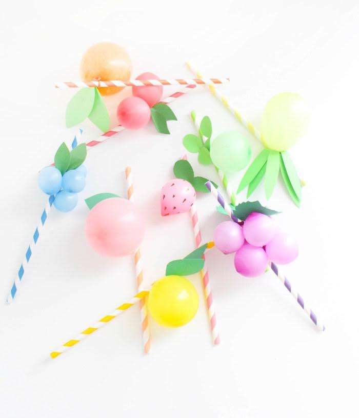 DIY | DECORACION DIVERTIDA PARA LAS BEBIDAS DE TUS FIESTAS