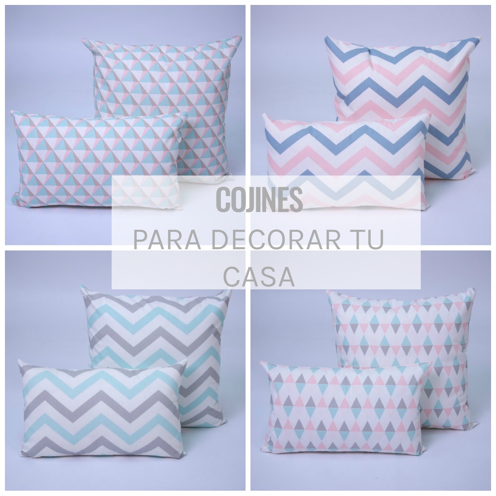 DECORAR CON COJINES LAS ESTANCIAS DE TU CASA