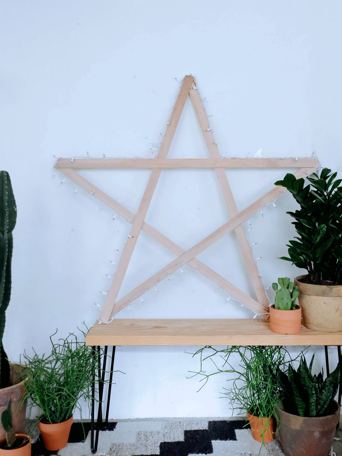 Ilumina la Navidad con una estrella handmade