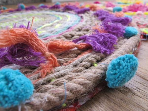 Alfombra de cuerda diy + ganador #DIARIODECO28