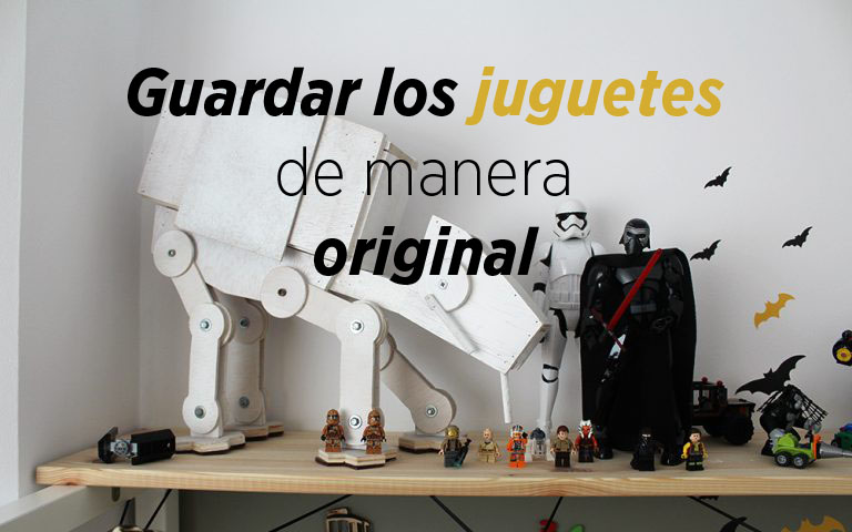Cómo guardar los juguetes de manera original