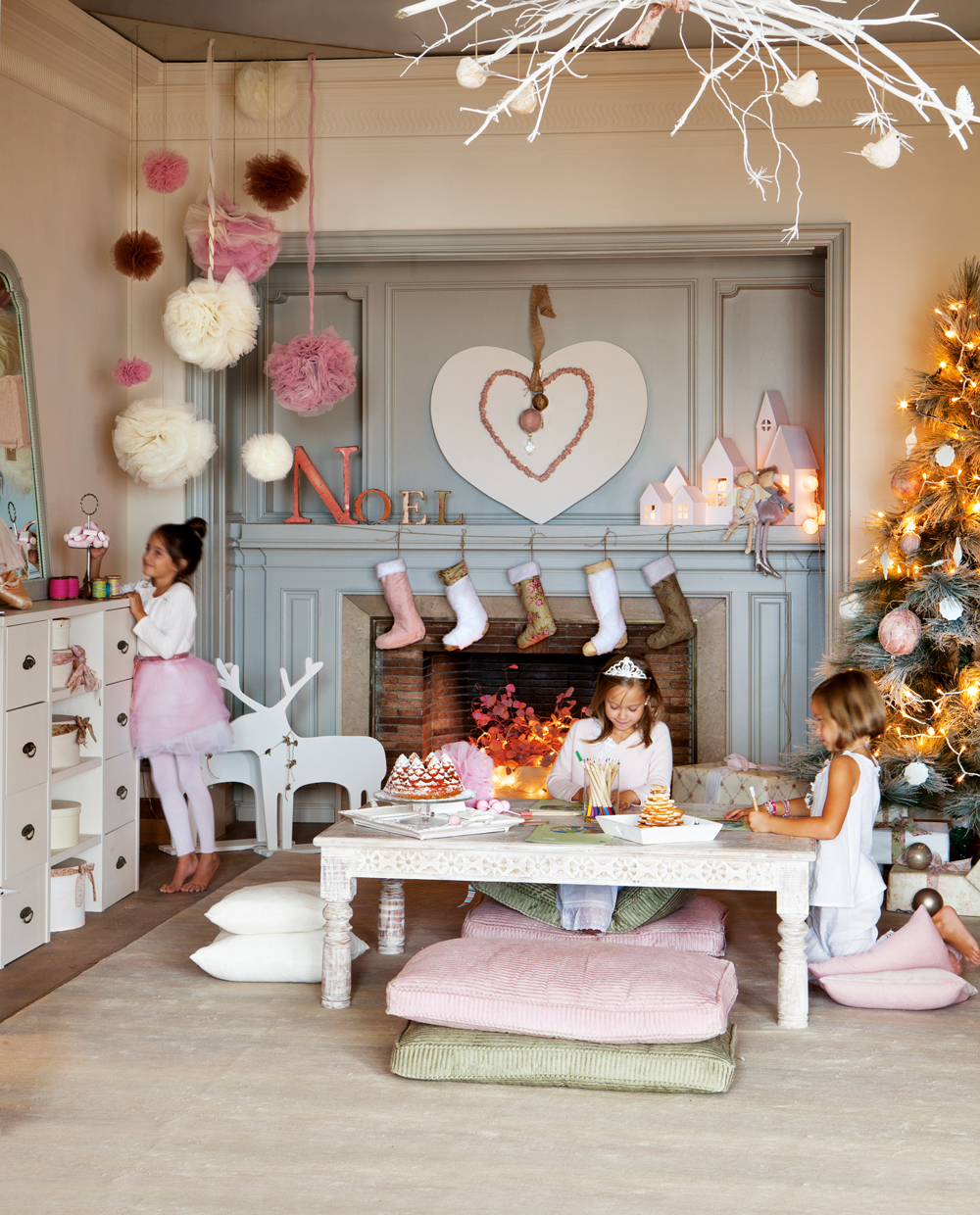 Ideas para decorar la habitación de los peques esta navidad