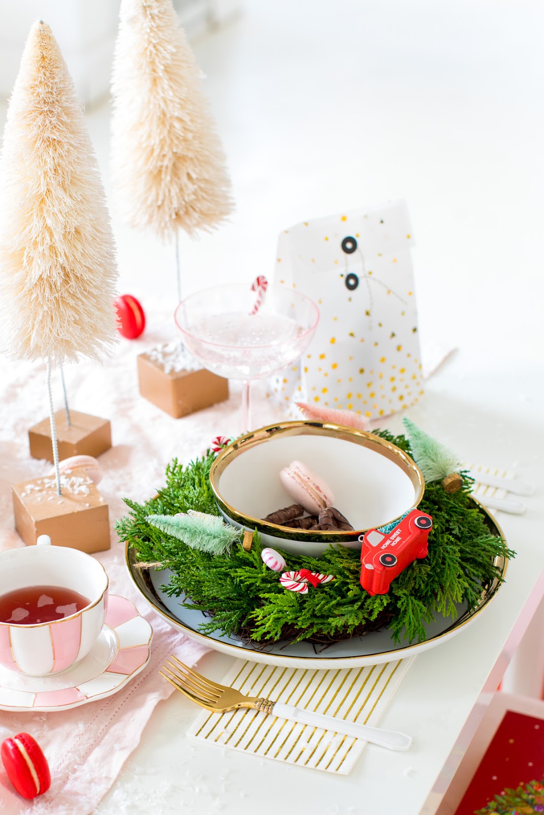 La mesa de los peques en Navidad