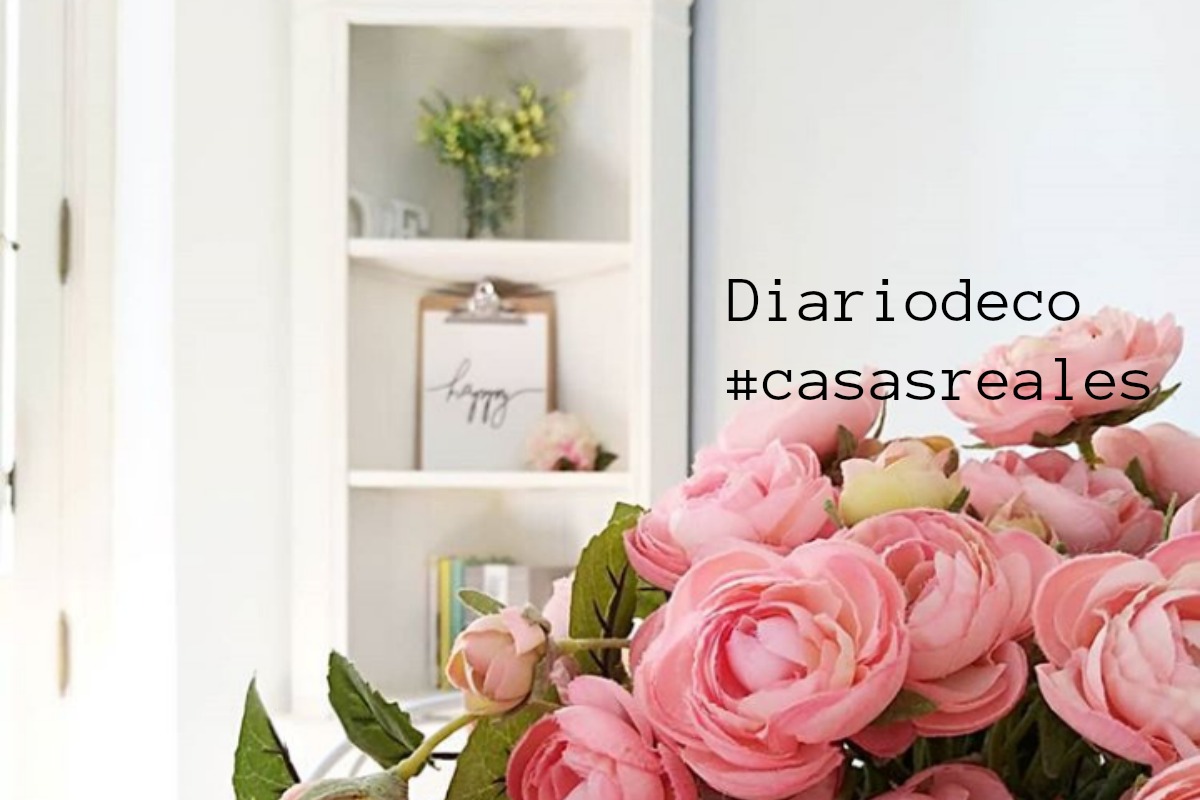 Decoración de una casa real. Estilo industrial y sabby chic