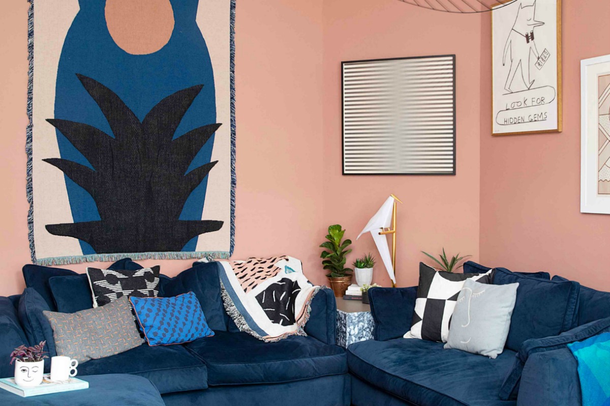 Un hogar colorido y único