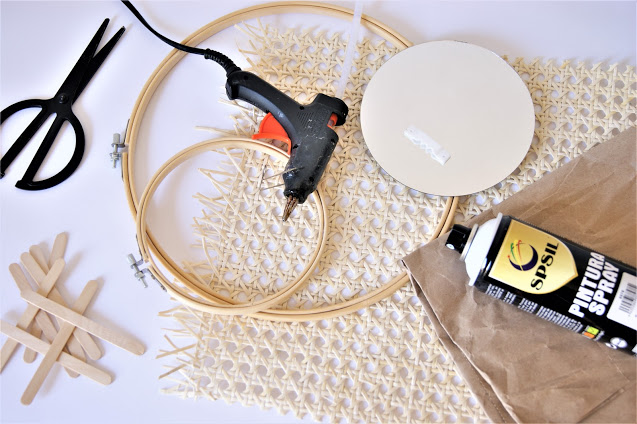 DIY Cómo hacer un espejo cannage