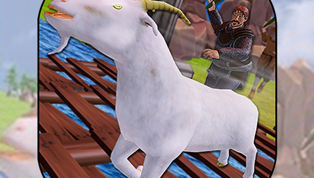 Angry Goat Wild Animal