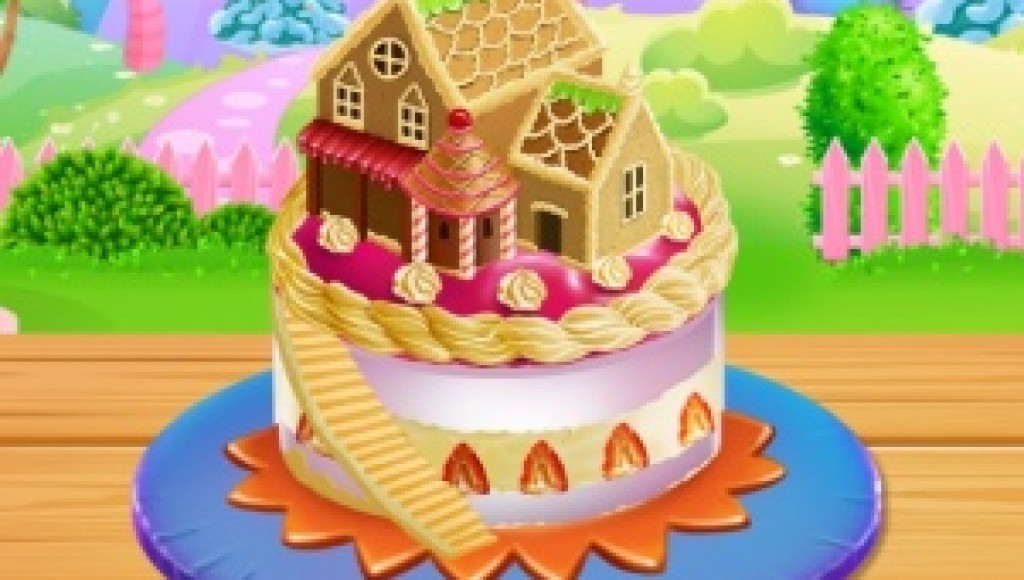 Doll House Cake Cooking