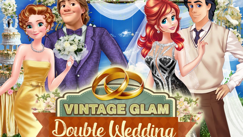 Vintage Glam Double Wedding