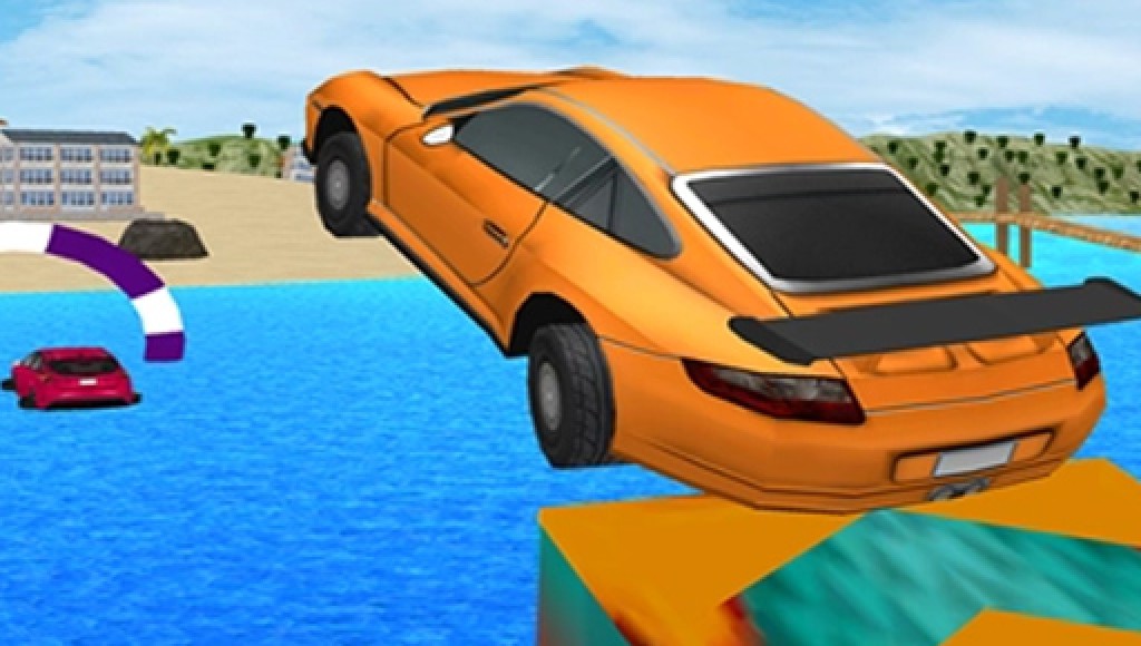 Water Surfing Car Game
