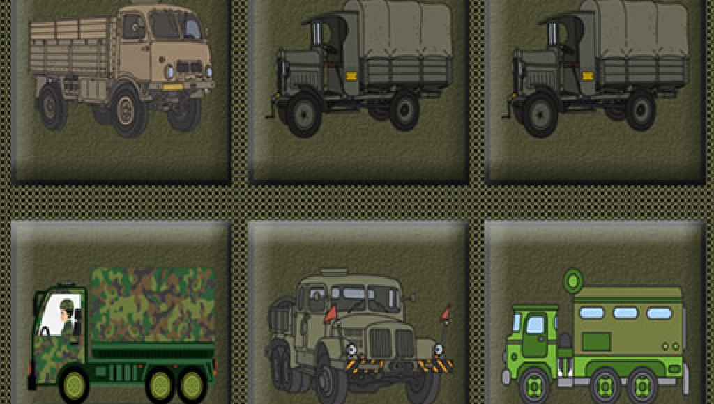 Army Trucks Memory