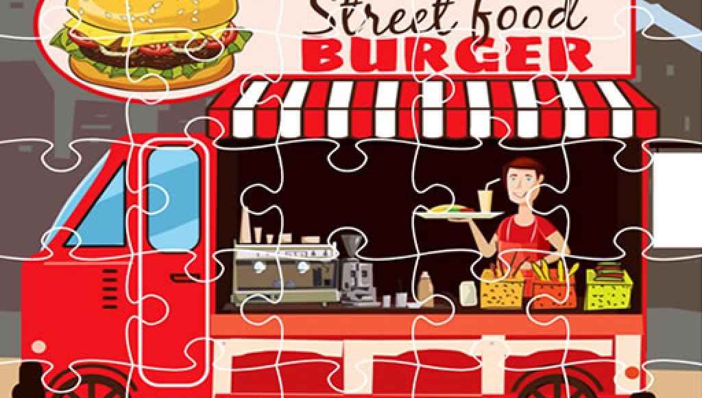 Burger Trucks Jigsaw