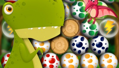 Egg Shooter Bubble Dinosaur﻿