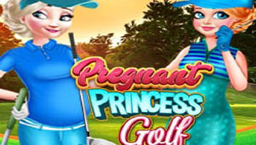 Pregnant Princess Golf