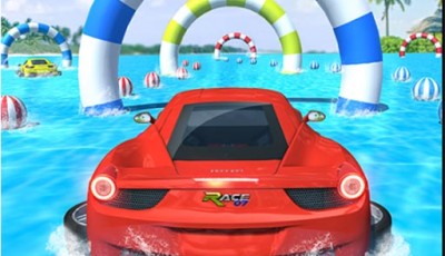 Water Car Stunt Racing