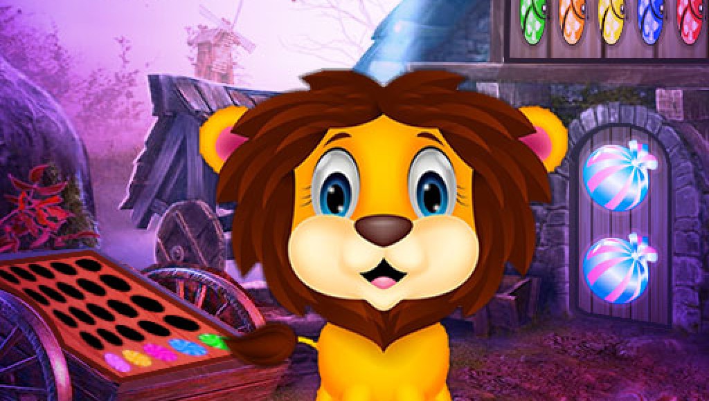 Baby Lion Escape