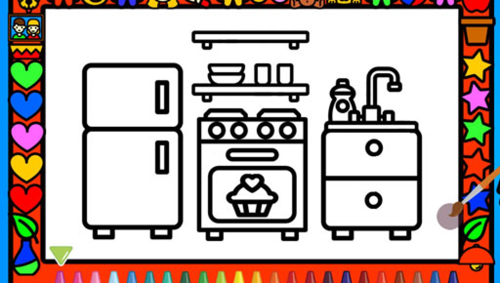 Color and Decorate Rooms