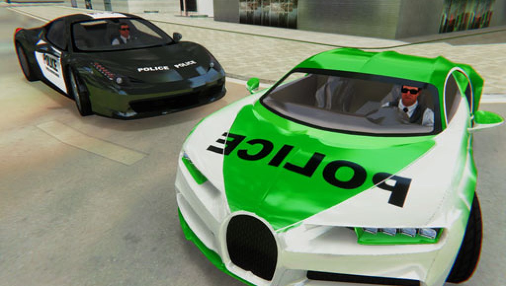 Police Chase Real Cop Car Driver