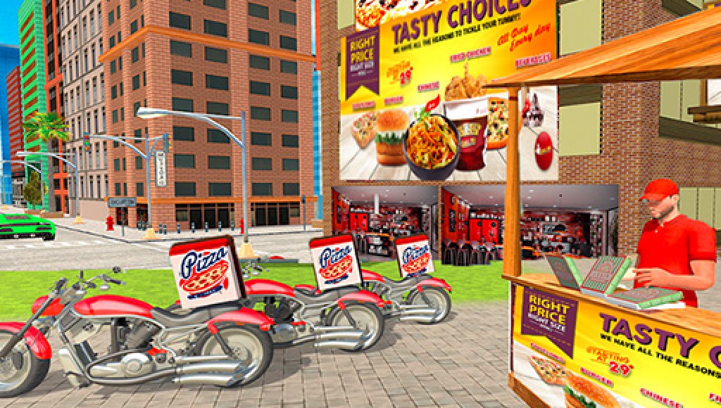 Pizza Delivery Boy Simulation