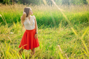 Essayez la jupe parapluie pour un look féminin et léger