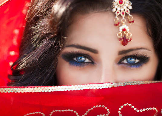 Look indien par petites touches