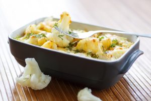Gratin de chou-fleur léger