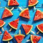 Glaces de pastèque