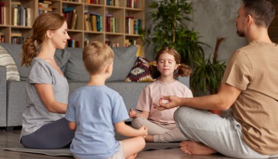 Comment méditer avec des enfants