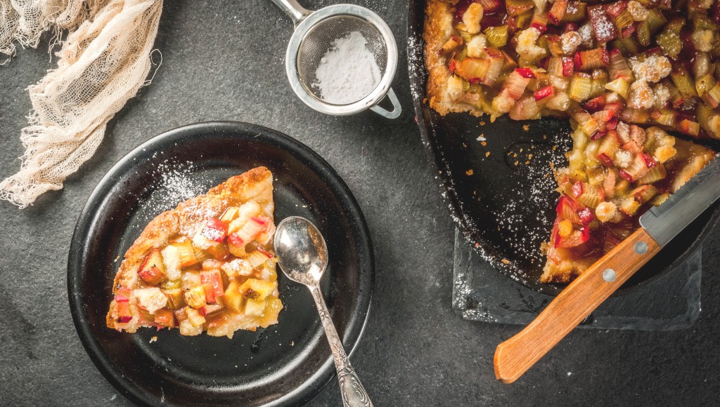 Recette de la tarte à la rhubarbe