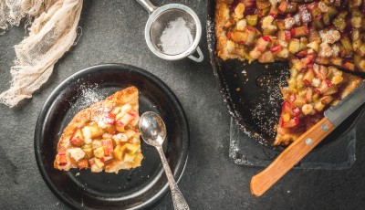 Recette de la tarte à la rhubarbe