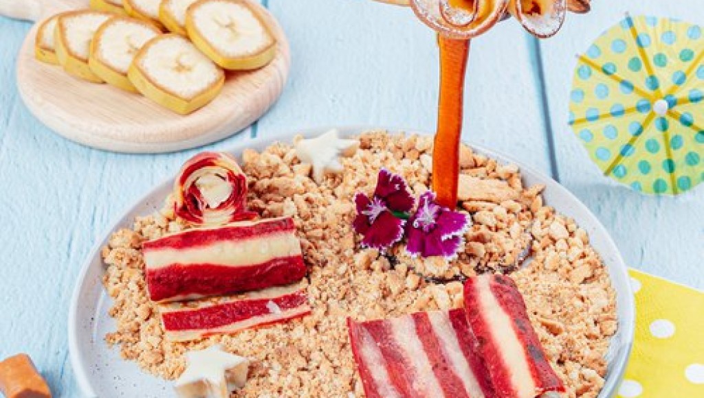 Les crêpes à la plage