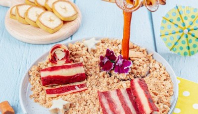 Les crêpes à la plage