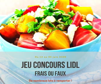 Jeu concours Lidl : 2 300 € de cadeaux à remporter