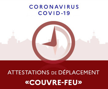 Attestation de déplacement couvre-feu à 18h