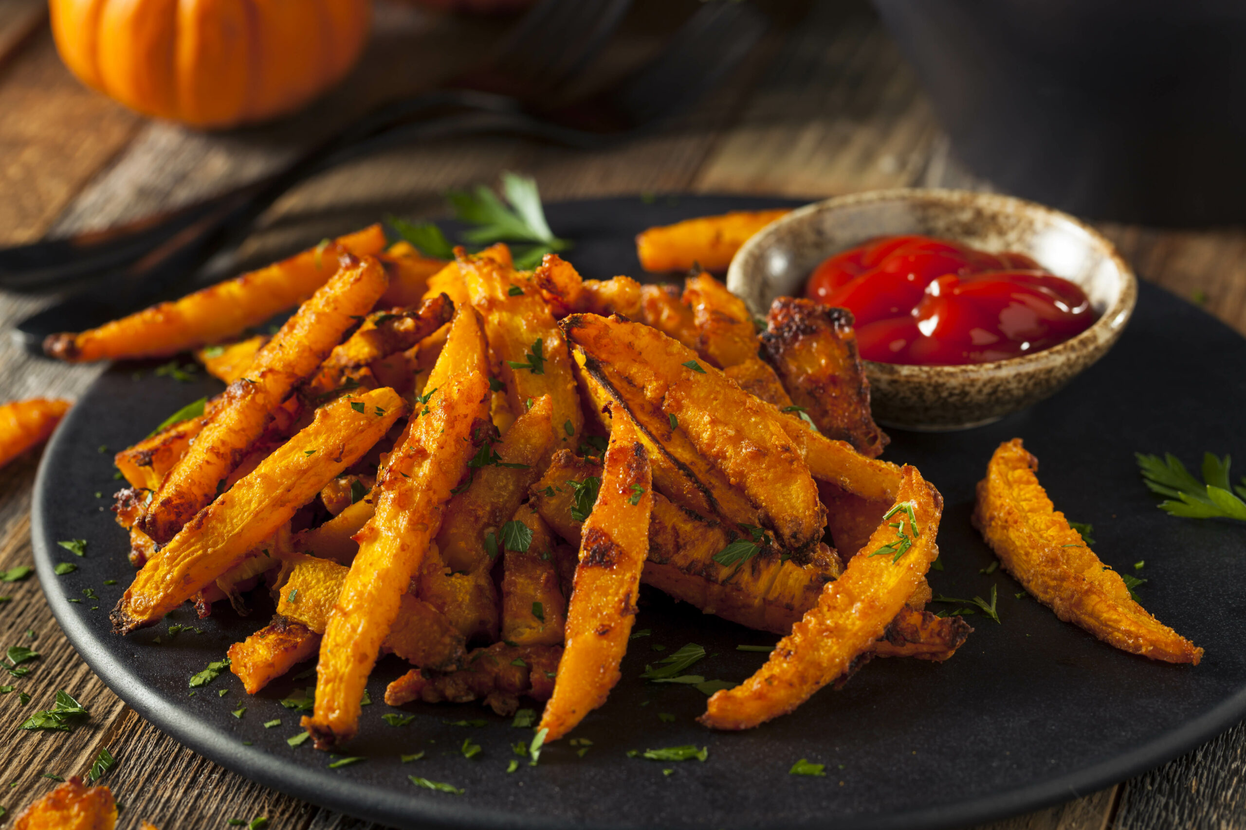 Recette des frites de citrouille