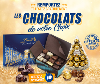 Jeu chocolat : remportez votre coffret fêtes de Noël