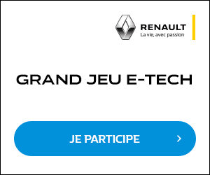 Jeu Renault : Tentez de gagner une Renault E-tech