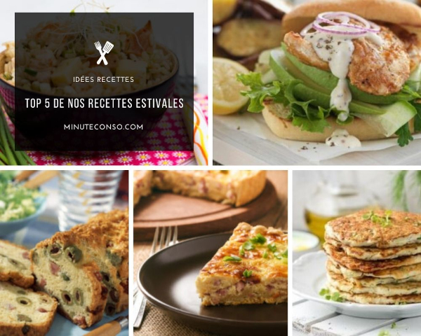 Top 5 des recettes estivales