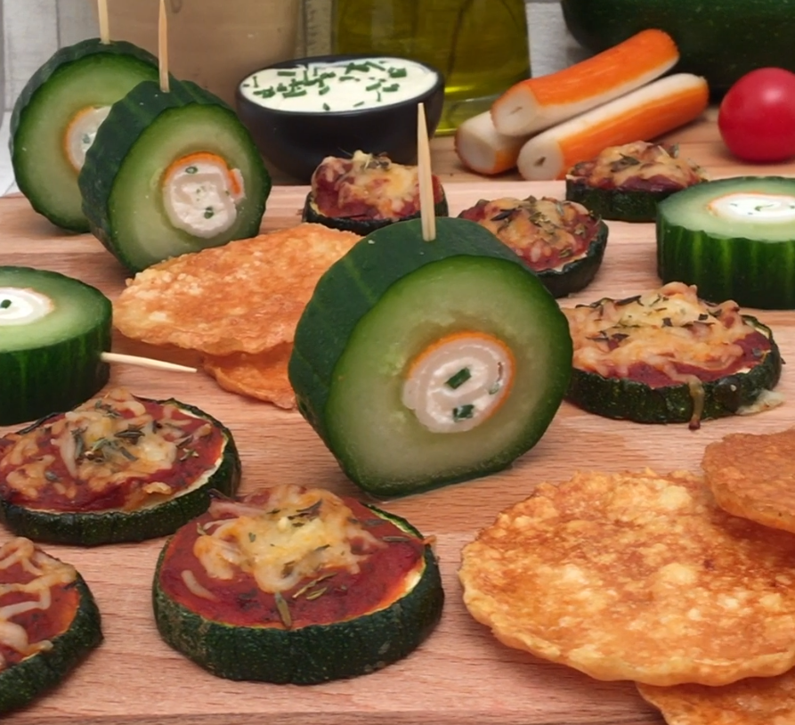 Recette : 3 idées d\'apéro light