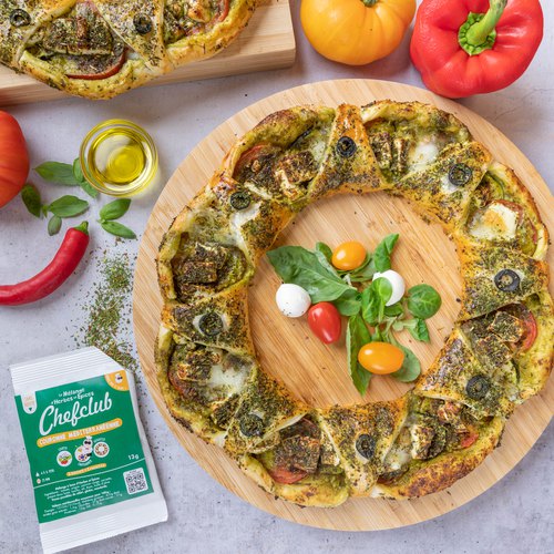 Recette de la couronne méditerranéenne aux épices