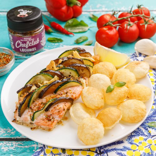 Recette du saumon aux pommes de terre