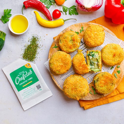 Recette des courgettes panées aux épices