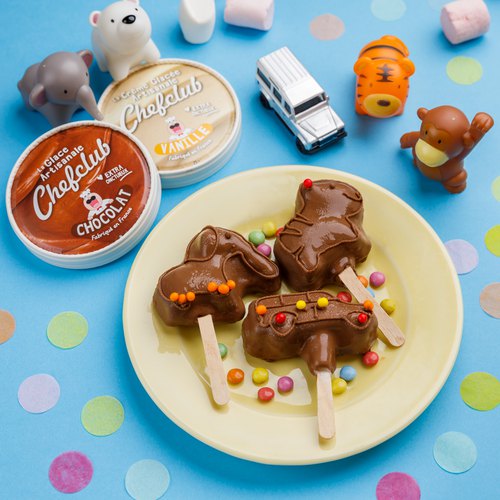 Recette des petites glaces moulées pour enfant