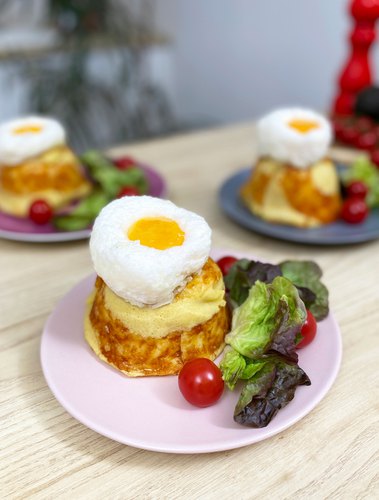 Recette de la crêpe façon croque madame